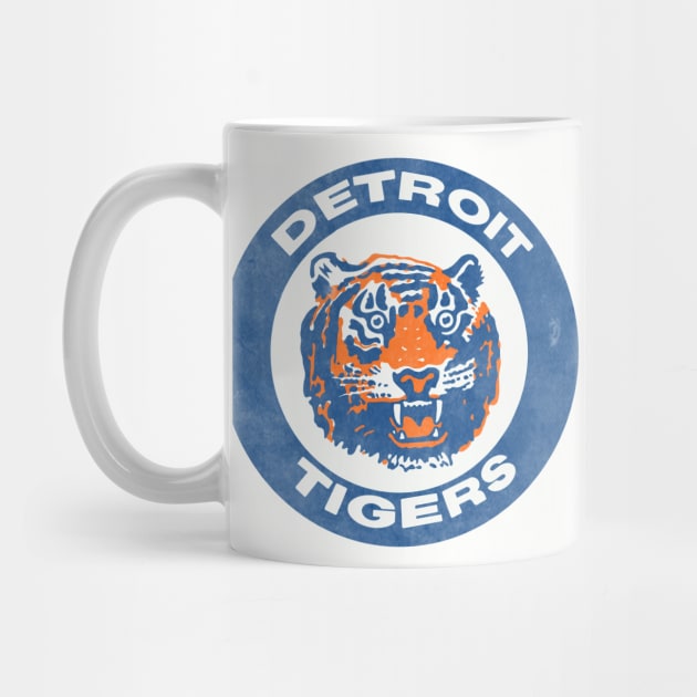 Detroit Tigers Vintage by Yossh